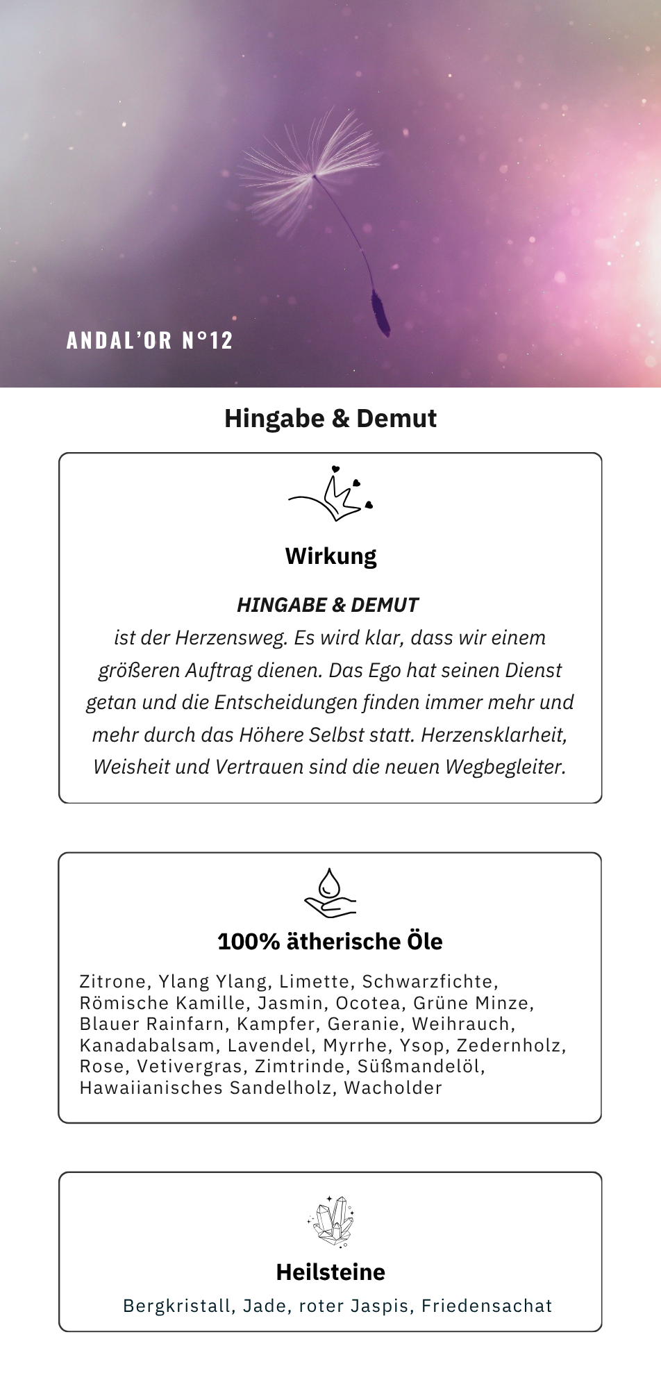ANDAL’OR N°12 Hingabe/Demut – Bild 4