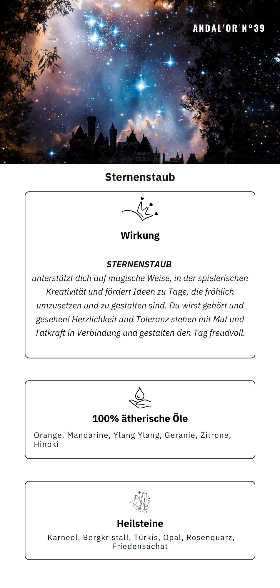 ANDAL’OR N°39 Sternenstaub – Bild 4